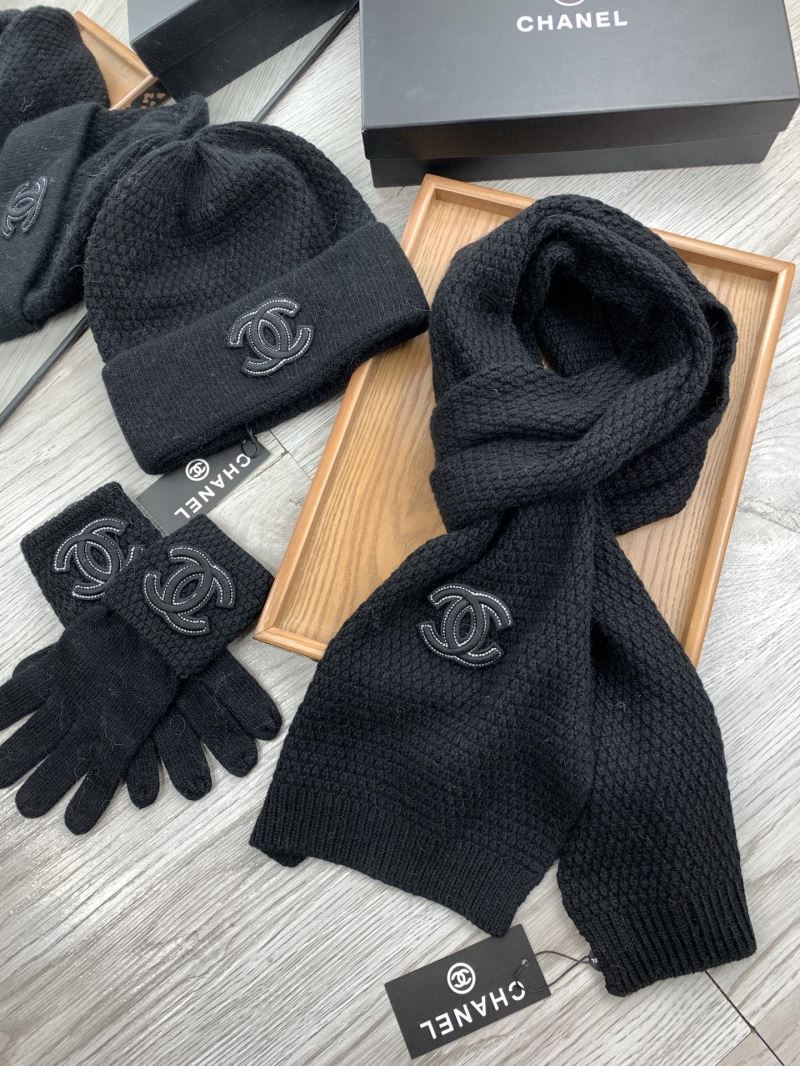 Chanel Caps Scarfs